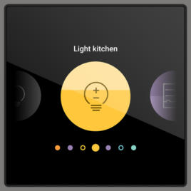 Niko Home Control wandbediening